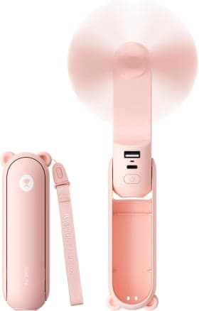 JISULIFE 3-in-1 Handheld Mini Fan