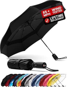 REPEL Windproof Compact Travel Umbrella