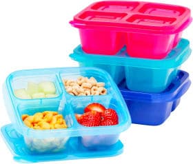 Bentgo Easyboxes 4-Compartment Snack Containers